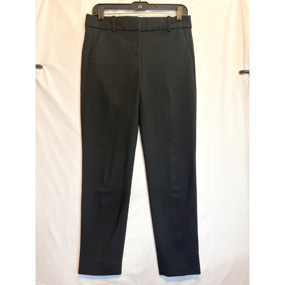 J.Crew Pant Women 4 Black Cameron Slim Tapered Business Casual Office Minimalist